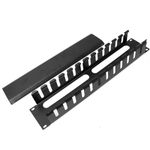 Panel de gestión ordenación de cables para armario rack de 2U x 74 mm - RM03200 - 05