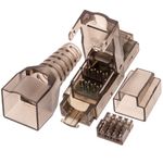Conector UTP Cat.6 RJ45 macho crimpado automático pack 6 unidades - RC15000 - 04