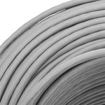 Bobina de cable de red ethernet Cat. 6a UTP CCA de 305 m rígido de color gris - LN07200 - 05