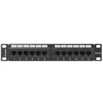 Patch panel 10" de 12 RJ45 Cat.5E UTP 1U Lanberg PPU5-9012-B - RD10000 - 02