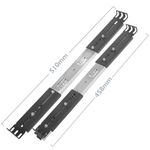 Guías laterales telescópicas de 450 mm extensibles para caja rack 19" IPC - RZ06400 - 02