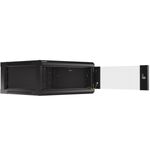 Armario Rack mural 19" 4U F600 600x600x277mm pared desmontado DIY negro Lanberg - WK36200 - 03