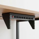 Estructura rack mural 19" de 2U vertical de pared o bajo escritorio - RR05100 - 05