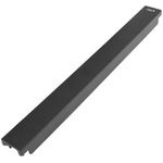 Panel ciego de 1U para armario rack 19" Tapa negra Lanberg AKP-1401-B - RM12300 - 01