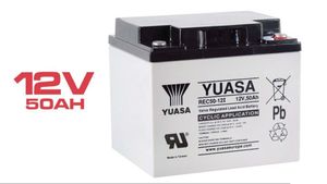 Batería Yuasa REC50-12 plomo-ácido 12V 50Ah Ciclo profundo