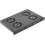 Kit de ventilación con termostato para armario rack 19" de 4 ventiladores de 120mm - RK07400 - 01