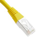Cable de red ethernet Cat. 6 FTP de 0,25 m de color amarillo - RU03100 - 06