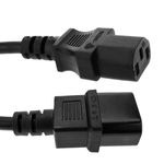 Cable de alimentación eléctrico IEC-60320 C13 a C14 de 1.8 m - CH02100 - 04