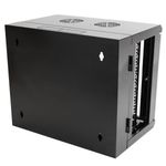 Armario rack mural 19" pivotante 9U 600x400x520mm pared SOHORack de RackMatic - WM04200 - 02