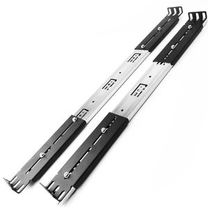 Guías laterales telescópicas de 500 mm extensibles para caja rack 19" IPC