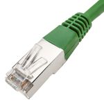 Cable de red ethernet Cat. 6 FTP de 0,5 m de color verde - RU02200 - 06