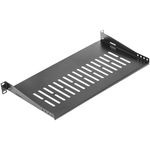 Bandeja rack 19" de fijación frontal de 1U y profundidad 250 mm - WK08600 - 02