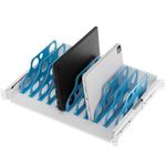 Estantería extraible para armario rack 19" con 10 divisiones para ordenador portátil o tablet 350 mm - RB02200 - 04