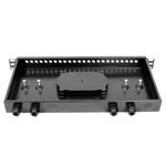 Patch Panel de fibra Óptica 1U negro de 24 FC - FQ00600 - 08
