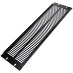 Panel de rejilla de 3U para armario rack 19" Tapa de ventilación negra - RM02800 - 01