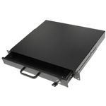 Bandeja telescópica para rack de 1U y fondo 370mm para teclado - RZ03100 - 01