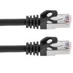 Cable de red ethernet Cat. 6a FTP de 2 m de color negro - LJ24400 - 04