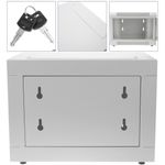 Armario rack 10" 4U 370x280x260mm blanco TENRack - WR08100 - 03