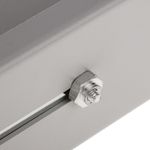 Bandeja telescópica ajustable para armario rack 19" de 1U y fondo 450mm blanco - RZ02600 - 07