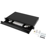 Patch panel para rack 19" 1U 24 ST - FQ10800 - 01