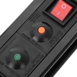 Regleta de enchufes 6 schuko con interruptor y protección sobretensiones (1.5m cable) - CA00400 - 07