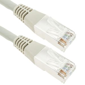 Cable de red ethernet RJ45 LSHF FTP Cat.6 gris 50 m