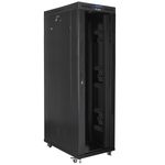 Armario Rack 19" de pie 42U F1200 800x1200x2047mm negro Lanberg - WL57200 - 01