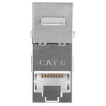 Conector Keystone Feed-Thru RJ45 a RJ45 cat.6 FTP 90 de Lanberg KSF6-3090 - RD17200 - 03