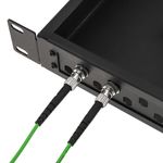 Patch Panel de fibra óptica 1U negro de 24 ST - FQ00500 - 06