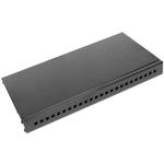 Patch Panel de fibra Óptica 1U negro de 24 FC - FQ00600 - 01