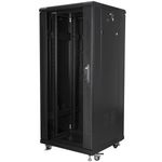 Armario Rack 19" de pie 27U F600 600x600x1431mm negro Lanberg - WL50400 - 06