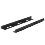 Guías laterales rack 19" 1U ajustables de fondo 650mm hasta 1090mm 90Kg negro - RB01700 - 04