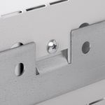 Armario rack mural 19'' 9U 600x450x506 mm de pared SOHORack de RackMatic de color blanco RAL 9035 - WR41300 - 07