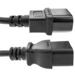 Cable eléctrico alta calidad 3x1.5mm² IEC60320 C19-hembra a C14-macho 1.8m - FA07100 - 04