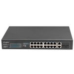 Switch Lanberg RSFE-16P-2C-150 100Mbps para rack de 19” de 18 puertos (16 POE y 2 Gigabit) - RA10100 - 04