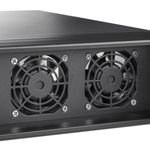 Caja rack 19" IPC Micro-ATX Mini-ITX 2U 3x3.5" 1x5.25" profundidad 424 mm - CK01200 - 06