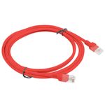 Cable de red ethernet Cat. 6 UTP de 2 m de color rojo PCU6-10CC-0200-R - RJ10400 - 02