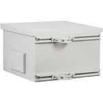 Armario rack 19" para exterior IP55 de 4U blanco SOHORack GO 600x600x330 mm - WX07000 - 03