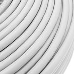 Bobina de cable de red ethernet Cat. 6 FTP CCA de 100 m rígido de color blanco - LQ05400 - 05