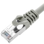 Cable de red ethernet Cat. 6a SFTP de 2 m de color gris - RU06400 - 06