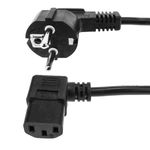 Cable de alimentación eléctrico IEC-60320 C13 acodado a schuko macho de 5 m - CH03300 - 04