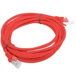 Cable de red ethernet Cat. 6 UTP de 3 m de color rojo PCU6-10CC-0300-R - RJ10500 - 02