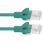 Cable de red ethernet Cat. 6 UTP de 2 m de color verde PCU6-10CC-0200-G - RJ12400 - 04