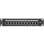 Patch panel 10" de 12 RJ45 Cat.6 FTP 1U Lanberg PPF6-9012-B - RD10600 - 02