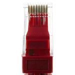 Cable de red ethernet Cat. 6a UTP de 1 m de color rojo - LJ00300 - 03