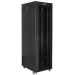 Armario Rack 19" de pie 42U F800 800x800x2047mm negro Lanberg - WL54100 - 01