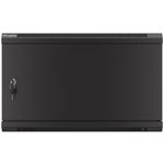 Armario Rack mural 19" 6U F600 600x600x379mm pared desmontado DIY negro Lanberg - WK36600 - 08