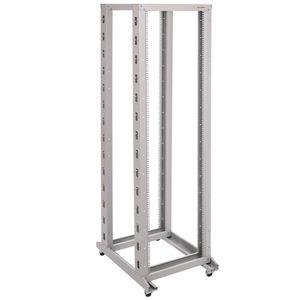 Armario rack 19'' abierto 42U 600x1000x2000mm blanco Open2 MobiRack de RackMatic