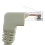 Cable de red de categoría 6 Cat.6 RJ45 acodado UTP 24AWG LAN de 1 m - RJ09300 - 05