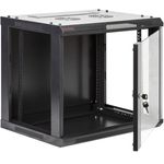 Armario rack mural 19'' 9U 600x600x500mm pared SOHORack DIY desmontado - WN01300 - 02